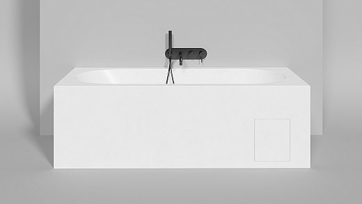 102416G Ванна Salini ORNELLA KIT 160х70 (S-Sense, глянцевый)